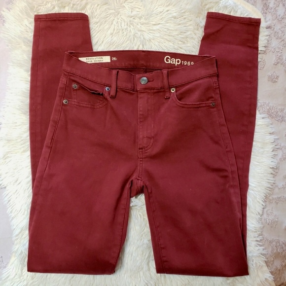 GAP Resolution True Skinny Jeans 26R - Picture 2 of 12